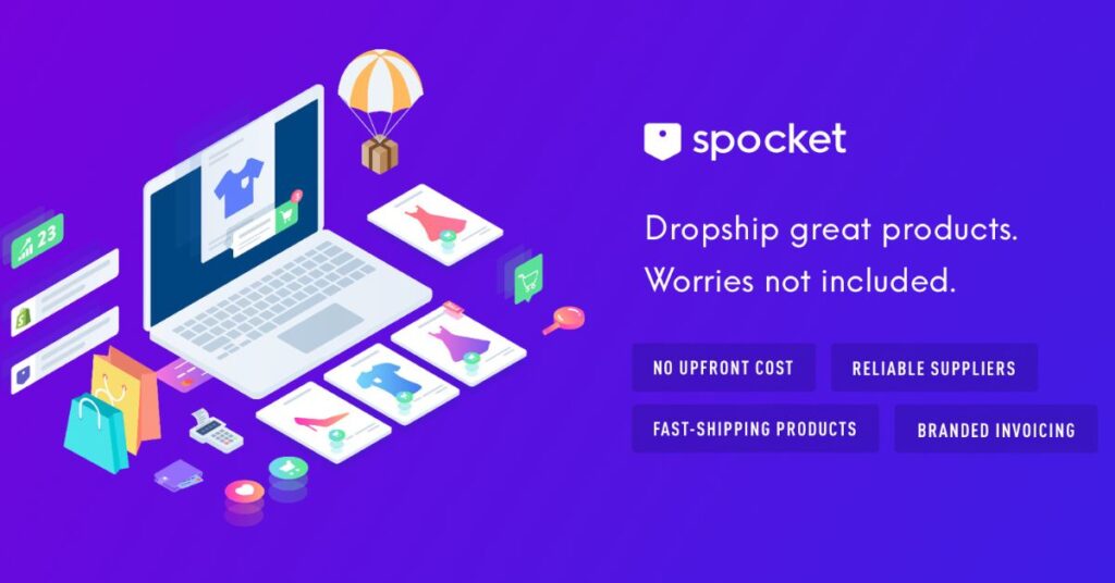 what is spocket dropshipping banner